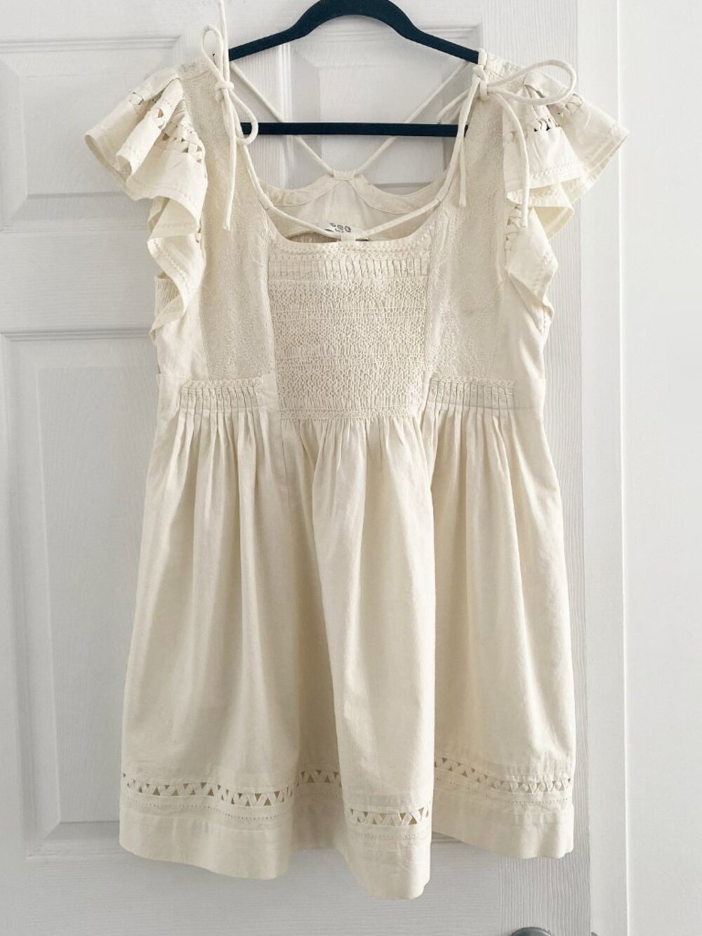 Sea New York "Willa" Dress in Ivory, size Medium. - Picture 6 of 14